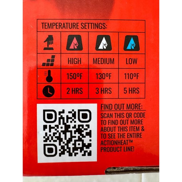 Action Heat 5 Volt Rechargeable Size Medium Men’s Premium Heated Gloves NWB $199 - Picture 10 of 14